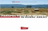 PERSPECTIVES OF WOMEN IN RURAL AREAS - CRPM · development from the perspectives of women in rural areas. It calls for local and national policies to be adapted to the realities faced