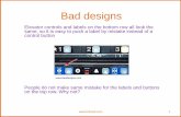 Bad designsedizsaykol.weebly.com/uploads/9/8/6/5/9865252/hci-lect-05.pdf · –user interface design, software design, user-centered design, product design, web design, experience