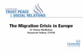 An overview of migration in Europe - and the current ‘crisis’wmfn.org.uk/.../01/Overview-of-the-migration-crisis-in-Europe-FINAL.pdf · in Italy iri—s Austria average arrivals