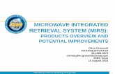 MICROWAVE INTEGRATED RETRIEVAL SYSTEM (MIRS) · STAR JPSS Annual Science Team Meeting, 8-12 August 2016. 16 . Snow Water Equivalent: Potential Improvements Case 1, 2016-01-24 . MiRS
