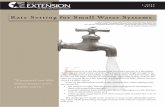 Rate Setting for Small Water Systemsglt002/Outreach articles/Theodori Dozier... · 2009-10-29 · Monty Dozier, Assistant Professor and Extension Specialist; and Ric Jensen, Assistant