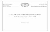 Annual Report on Charitable Solicitations in Colorado for ...Feb 27, 2013  · Annual Report on Charitable Solicitations in Colorado for the Year 2012 February 27, 2013 ... giving