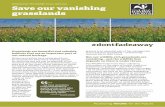 Briefing from The Wildlife Trusts, April 2014 Save our vanishing … · 2020-01-06 · vanishing – and the wildlife that depends on them is under threat. The Wildlife Trusts have