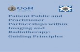 Patient Public and Practitioner Partnerships within ... · Radiographers2. Strategic priorities will “Ensure the Patient Voice is Integral” (Society) and “Be Informed by the