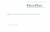 Nibor Panel Bank Code of Conduct - NoRe Home - …...2019/12/01  · As Administrator, Norske Finansielle Referanser AS (NoRe), has taken into consideration the nature, scale and complexity