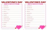 Valentines Day Word Scramble PjsandPaint آ  Title: Valentines Day Word Scramble_PjsandPaint Created