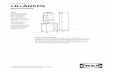Buying guide LILLÅNGEN - IKEA · It’s available in a variety of colours and can be completed with GUTVIKEN countertop washbasin. IKEA bathroom countertops are designed to a high