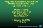 Proposed Remedial Action Plans Photocircuits andPall Sites ...Feb 28, 2013  · • 30-36 Sea Cliff Avenue, Glen Cove, Nassau County, in the Seacliff Avenue Industrial Area • Contains