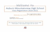 Auburn Mountainview High School€¦ · ⚫4 years Language Arts ⚫ 3 years Social Studies ⚫ 3 years Math ⚫ 3 years Science (2 Lab + 1 Lab or Non‐Lab) ⚫ 2 years 1.5 PE &