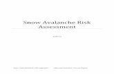 Snow Avalanche Risk Assessment - CENNdrm.cenn.org/Hazard_assessment_files/eng/Report... · Snow Avalanche Risk Assessment 21-Dec-11 Name: Lasha Sukhishvili, Irakli megrelidze Supervisor/consultant: