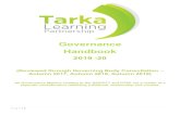 Governance Handbook - Tarka Trust · Governance . Handbook . 2019 -20 (Reviewed through Governing Body Consultation – Autumn 2017, Autumn 2018, Autumn 2019) All Governance Matters