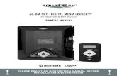 AQ-DM-5BT - DIGITAL MEDIA LOCKER™ · 3.1.1 Pair with Bluetooth Device Only one Bluetooth device can be paired with the Digital Media Locker at any time. 3.1 Listening via Bluetooth