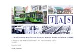 Transforming Bus Investment in Wales: Interventions Toolkit · Quality Assurance Document Management Document Title Transforming Bus Investment in Wales Name of File 20102 REP Transforming