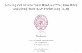 Rear wheel drive robot solving SLAM problem · 4. ROS architecture and API (Morgan, et al. 2009) –basic introduction of the open source robot operation system I was using (ROS,