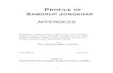 APPENDICES - GPI Atlantic€¦ · Profile of Samdrup Jongkhar is based on both quantitative data and qualitative field research. The former includes both published statistics from