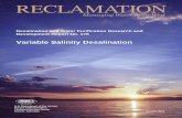 Variable Salinity Desalination - Texas Water Development Board...Desalination and Water Purification Research and Development Program Final Report No. 176 Variable Salinity Desalination