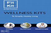 WELLNESS KITS - FitKit · FitKit MINI Packaging: Canvas Bag Shipping From: 21651 Units/Ctn: 36 Weight/Ctn: 35 lbs. Dimensions: 20” x 20” x 12” Individual pkg: Poly Bag Item