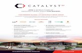 JOIN A WORLD˜CLASS IoT MANUFACTURING SPACE FOR MAKERS. · KITCHENER, ON N2G 4X8 CATALYST˜137.COM THE PREMIER GLOBAL IoT MANUFACTURING SPACE Catalyst137 will serve local Makers innovating