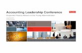 Accounting Leadership Conference · 4 Skadden, Arps, Slate, Meagher & Flom LLP and Affiliates President Trump’s Views on the SEC and Financial Regulation (cont’d) •“Jay Clayton