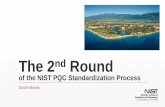 The 2nd Round of the NIST PQC Standardization Process · Biting the Bullet. The Second Round (and beyond) NIST is still open to mergers Only need new IP statements if new team members