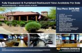 Fully Equipped & Furnished Restaurant Now Available For Sale · Apache Junction City Hall Apache Junction Library Apache Junction Food Bank Superstition Trailer Homes A & B Auto Community