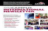 Welcome to the UCLan International Newsletter ... · University of Central Lancashire (UCLan) is a Higher Education Corporation in England with our main office at Fylde Road, Preston,
