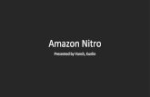 Amazon Nitro - University of California, San Diegoyiying/cse291j-winter20/reading/Nitro.pdf · Nitro controller awaits commands from the external control plane Listens on network