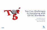 Top Five Challenges in Complying with CDISC Standards · CUBAN Ethnicity As Collected: CUBAN AMERICAN Ethnicity As Collected. HISPANIC OR LATINO Ethnicity As Collected: LATIN AMERICAN