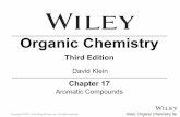 Organic Chemistry - Laney College · •Aromaticcompounds fulfill two criteria 1. A fully conjugated ring with overlapping p-orbitals 2. Meets Hückel’s rule:an ODD number of e-pairs