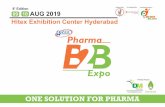 ONE SOLUTION FOR PHARMA...“pharma b2b expo is where the pharma industry meets” Designed for Healthcare Professionals and Industry Partners, Pharma B2B Expo is a B2B Show for Manufacturers,