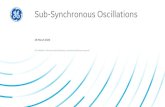 Sub-Synchronous Oscillations...Oscillations are inherent in the Grid, due to network + plant Usually present but well damped – by design & running of network, tuned plant controls