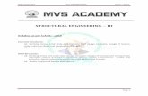 Syllabus as per GATE 2019 - mvsacademy.inmvsacademy.in/wp-content/uploads/2018/10/BOOK-5.pdf · Syllabus as per GATE ... ACADEMY CIVIL ENGINEERING GATE – 2019 Page 7 - 9) In a pre-stressed