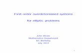 First-order overdetermined systems for elliptic problemsstrain/Publications/elliptic.2012.07.pdf · GENERALIZED EWALD SUMMATION Fundamental matrix is smooth rapidly-converging series