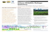 U.S. Fish & Wildlife Service Urban Wildlife Refuge€¦ · deer, muskrat, turtles, fish, frogs and a wide variety of wildflowers and plants call the refuge home. The John Heinz National