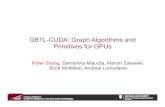 GBTL-CUDA: Graph Algorithms and Primitives for GPUsgraphanalysis.org/IPDPS2016-GABB/Zhang.pdf · • Graph BLAS – an emerging paradigm for graph computation – programs new graph
