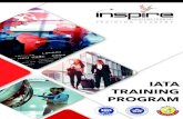 IATA TRAINING PROGRAM - INSPIRE TRAINING ACADEMY · The International Air Transport Association (IATA) is the trade association for the world’s airlines, representing some 290 airlines