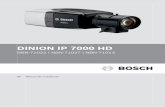 DINION IP 7000 HD - resource.boschsecurity.com · – DINION IP dynamic 7000 HD para escenas de alto rango dinámico. – DINION IP starlight 7000 HD para alto rendimiento en condiciones