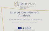 Spatial Cost-Benefit Analysis - European MSP Platform · 10.10.17 Dr. Barbara Weig; s.Pro │ sustainable projects 13 Most important goods in German Bal6c Sea Ports RoRo goods & container