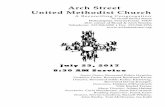 Arch Street United Methodist Churcharchstreetumc.org/wp-content/uploads/2017/07/Bulletin-July-23-2017_830.pdfJul 23, 2017  · contact info@powerphiladelphia.org by Friday, August