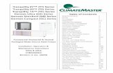 Tranquility 27™ (TT) Series Genesis Ultra (GS) Series Table of … · Packaged Water-Source Heat Pumps Installation, Operation & Maintenance Instructions 50Hz & 60Hz 97B0045N02