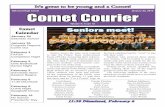 Oakwood High School January 23, 2015 Comet Courier · Oakwood High School January 23, 2015 Volume II, Issue 12 It’s great to be young and a Comet! Comet Calendar January 24 Saturday