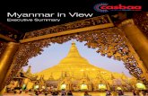 Myanmar in View · charged by Myanmar pay-TV players. Pirated DVDs of international movies and dramas, which are widely available in cities, also dampen growth of the pay-TV market.