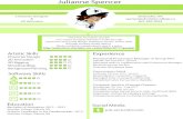 Julianne Spencer - Sheridan Collegeanimation.sheridanc.on.ca/portfolio/2017/spenjuli/resume.pdf · 2016-02-24 · Julianne Spencer Character Designer & 2D Animator Etobicoke, ON spenjuli@sheridancollege.ca