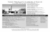 Saint Michael’s Catholic Church · 4/23/2017  · Classes will resume in the fall. First Communion Mass Practice: For First Communicants and parents on Wednesday, May 3rd, from