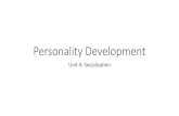 Personality Development · 2020-01-08 · Personality Development Personality –the behaviors, attitudes, beliefs, and values that are characteristic of an individual. •Determines