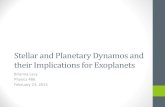 Stellar and Planetary Dynamo Implications for Exoplanetsfaculty.washington.edu/goussiou/486_W15/Lacy_Dynamo.pdf · •Mechanical dynamo: •disk dynamo developed by Michael Faraday