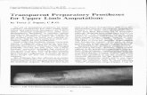 Transparent Preparatory Prostheses for Upper Limb Amputationsoandplibrary.org/cpo/pdf/1987_01_045.pdf · for Upper Limb Amputations by Terry J. Supan, C.P.O. The use of preparatory