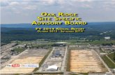 Oak Ridge Site Specific adviSORy BOaRd - Energy.gov · and Lisa Hagy, Secretary. 4 ORSSAB FY 2014 ANNUAL REPORT October 2013 ... in New Mexico, caught fire forcing the evacuation