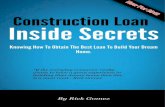 CaliforniaConstructionLoans.com NationwideConstructionLoans · to refinance upon completion. If you couldn't refinance your new home the banks “could” foreclose on your home.