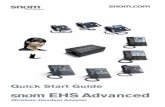 EHS Advanced - Cheap IP Phones | Cheap Voip Phones€¦ · B RJ45 - RJ12 snom EHS EHS box F 2 x 3.5 mm Stereo A 2 x RJ12 s3xx, s820 EXT EHS box 2013 snom technology AG v2.03 Your